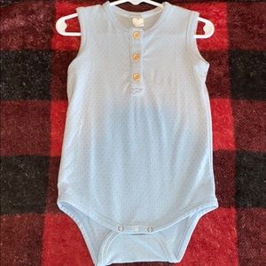 Henley tank bodysuit
